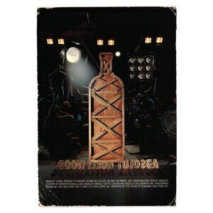 Absolut Hollywood Advertisement Postcard Vintage 1995 Vodka Collectible CA